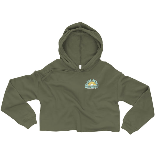 "Coastie the Lighthouse" Crop Hoodie