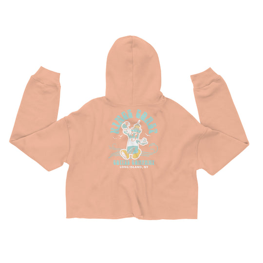 "Coastie the Lighthouse" Crop Hoodie